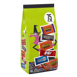 Hershey Assorted Flavored Snack Size Halloween Candy Bulk Bag - 39.43 Oz