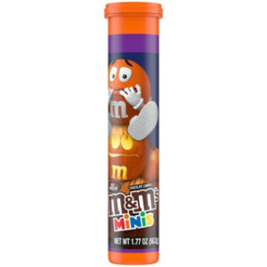 M&ms Halloween Mc Minis Megatube - 1.77 OZ