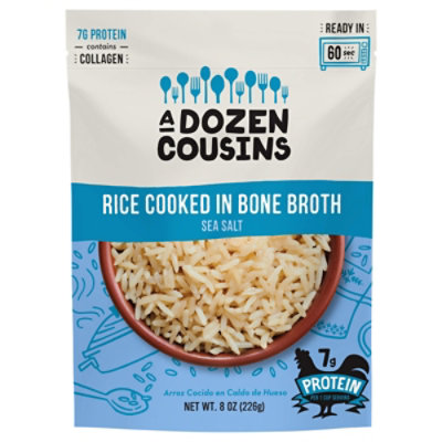 A Dozen Cousins Rice Sea Salt Ready To Eat - 8 OZ