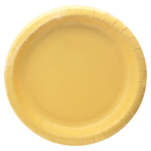Signature Select Dinner Plates Yellow - 10 Count
