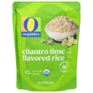 O Organics Rice Pouch Cilantro Lime Flavor - 8.8 Oz