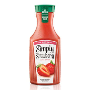 Simply Strawberry Bottle, 52 Fz - 52 FZ