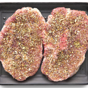 Pork Chops Bone In Vegetable Pepper Seasoning - LB