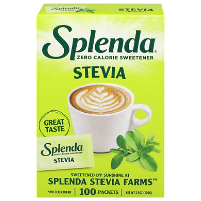 Splenda Stevia Sweetener Packets 100ct - 100 CT