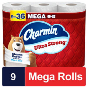 Charmin Strong 9 Mega Roll - 9 RL
