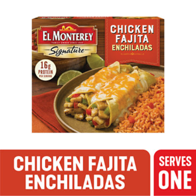 El Monterey Signature Fajita Enchilada 10 Oz Frozen Entree - 10 OZ
