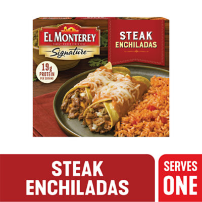 El Monterey Signature Steak Enchilada 9 Oz Frozen Entree - 9 OZ