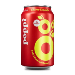 Poppi Cherry Limeade Prebiotic Soda - 12 Fl. Oz.