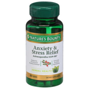 Natures Bounty Anxiety & Stress Relief 50ct - 50 CT