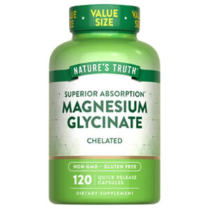 Nature's Truth Magnesium Glycinate Capsules - 120 CT