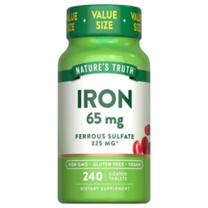 Nature's Truth Iron Tablets - 240 CT