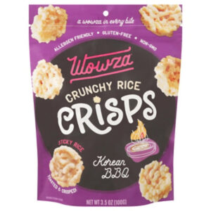 Wowza Korean Bbq Rice Crisps 3.5oz - 3.5 OZ