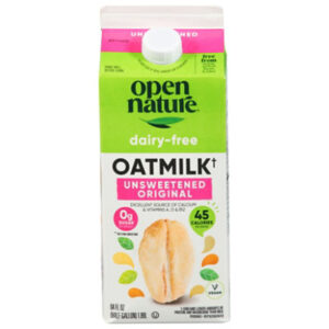 Opn Nat Original Unsweetened Oatmilk 64 Fz - 64 FZ