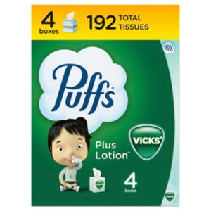 Puffs Plus Vicks 4x48ct Cube - 4-48 CT