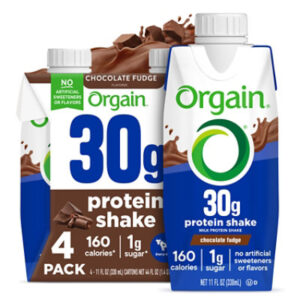 Orgain 30g Protein Chocolate 4-11fz - 4-11 FZ