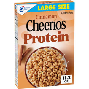 Cheerios Protein Cinnamon Large Size Breakfast Cereal - 11.2 Oz
