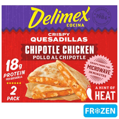 Delimex Chipotle Chicken Crispy Quesadillas - 8 Oz