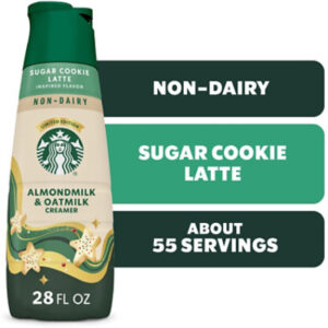 Starbucks Almond Oat Milk Creamer Sugar Cookie 28floz - 28 FZ