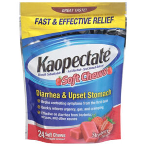 Kaopectate Diarrhea & Upset Soft Chew - 24 CT