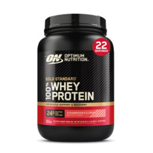 On Gold Standard Strawberry Whey Powder - 1.7 LB