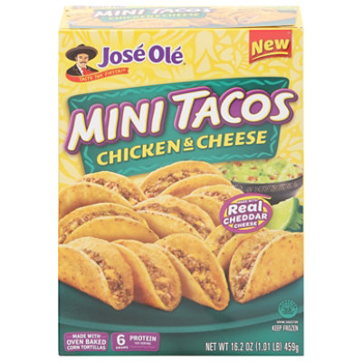Jose Ole Chicken Cheese Mini Taco 16.2oz - 16.2 OZ