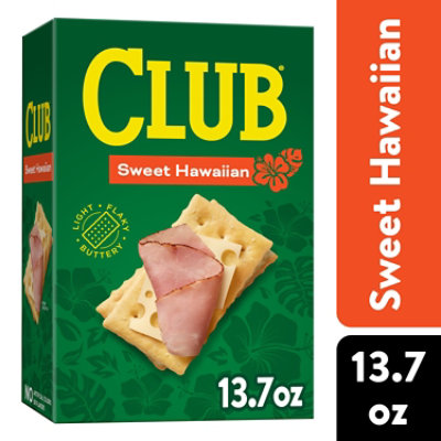 Club Crackers Sweet Hawaiian Lunch Snacks - 13.7 Oz