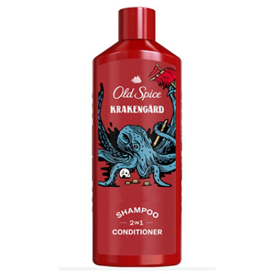 Old Spice Krakengard 2in1 Shampoo And Conditioner For Men 13.5 Fl Oz - 13.5 FZ