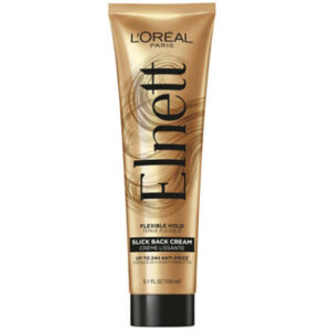 L'Oreal Paris Elnett Anti-Frizz Slick Back Styling Cream for Flexible Hold - 5.1 Fl. Oz.
