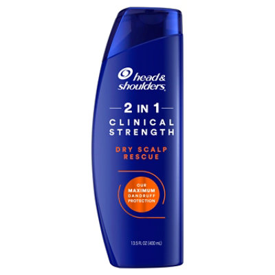 Head & Shoulders Clinical Strength Shampoo Dry Scalp Care Anti-dandruff - 13.5 FZ