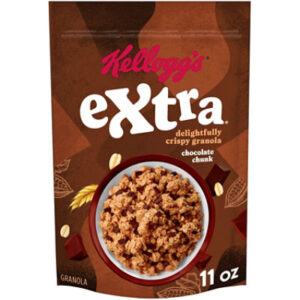 Kelloggs Extra Chocolate Granola 11 Ounce - 11 OZ
