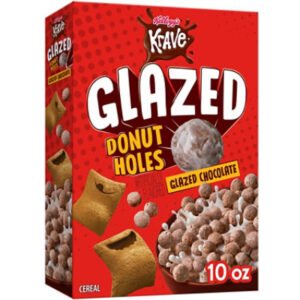Kellogg's Krave Cereal Glazed Donut Holes 10oz - 10 OZ