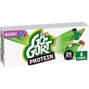 Go-gurt Protein Berry Yogurt Tubes 8 Count - 16 Oz