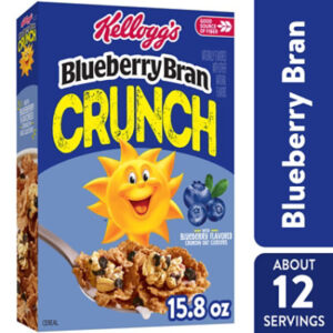 Kllgg Raisin Bran Cereal Blueberry Br - 15.8 OZ