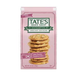 Tate's Bake Shop Cookies White Chocolate Raspberry Cookies - 6.5 Oz