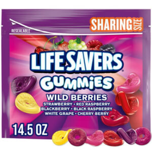 Lifesavers Gummies Wild Berry Stand Up Pouch 14.5 Ounces Per Bag - 14.5 OZ