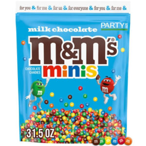 M&ms Minis Milk Chocolate Stand Up Pouch 31.5 Ounces Per Bag - 31.5 OZ
