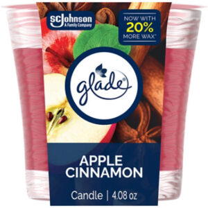 Glade Candle Apple Cinnamon - 4.08 OZ
