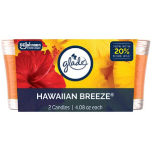 Glade Candle Hawaiian Breeze - 2-4.08 Oz. - 2-4.08O