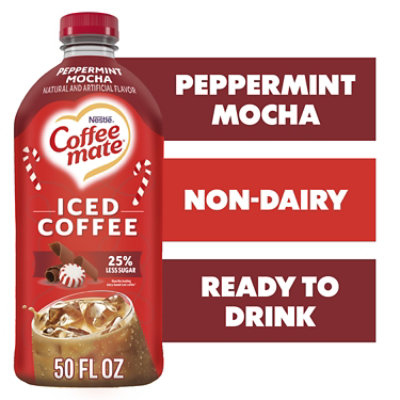 Coffee Mate Iced Coffee Peppermint Mocha 50 Floz. - 50 FZ
