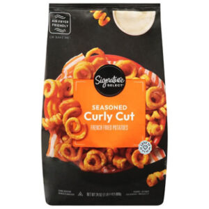 Signature Select Potatoes French Fried Curly Cut 24 Oz - 24 OZ