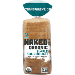 Naked Organic Simple Sourdough Bread - 20 OZ