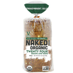 Naked Organic Twenty Four Thin Sliced Bread - 20 OZ