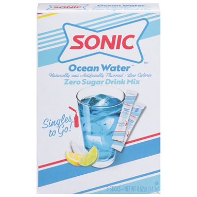 Sonic Ocean Water Drink Mix 6ct - 6 CT