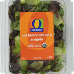 O Organics Lettuce Red Baby Butter & Arugula 5 Oz - 5 Oz