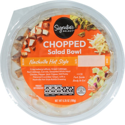 Signature Select Salad Bowl Nashville Hot Chicken 6.35 Oz - 6.35 OZ