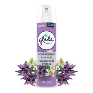 Glade Air Freshener Soft Mist Aerosol, Lavendar & Vanilla - 8 Oz. - 8 OZ