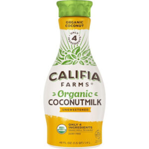 Califia Farms Organic Unsweetened Coconut Milk 48 Fz - 48 FZ