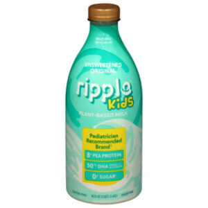 Ripple Milk Plant Based Kids Unsweetened - 48 FZ