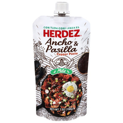 Herdez Paste Pepper Ancho Pasilla - 7 OZ