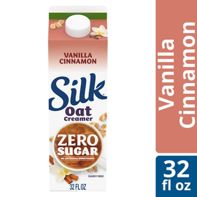 Silk Oat Cinnamon Vanilla Zero Sugar 32oz - 32 FZ